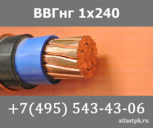 ВВГнг(А) 1 х 240 фото