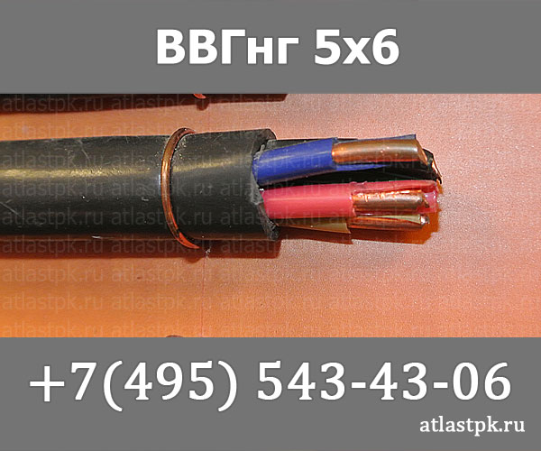 ВВГнг(А) 5 х 6 фото