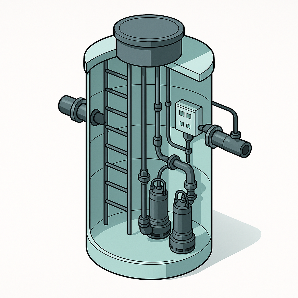 Подземные насосные станции