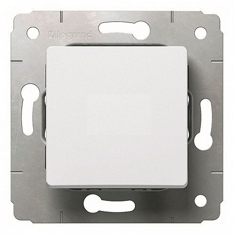 773611 Legrand Cariva Кнопка 10A белая фото
