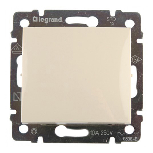 Переключатель промежуточный - Valena - 10 A - 250 В~ - слоновая кость - арт. 774307 фото
