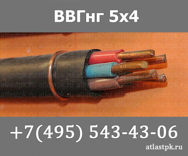 ВВГнг(А) 5 х 4 фото