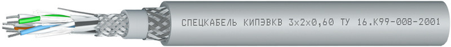 КИПЭВКВ 2х2х0,6 Спецкабель фото