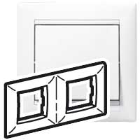 Рамка - Valena - 2 поста - горизонтальный монтаж - белый - арт. 774452 фото