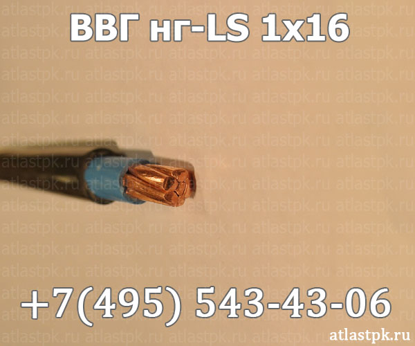 ВВГнг(А)-LS 1х16 фото