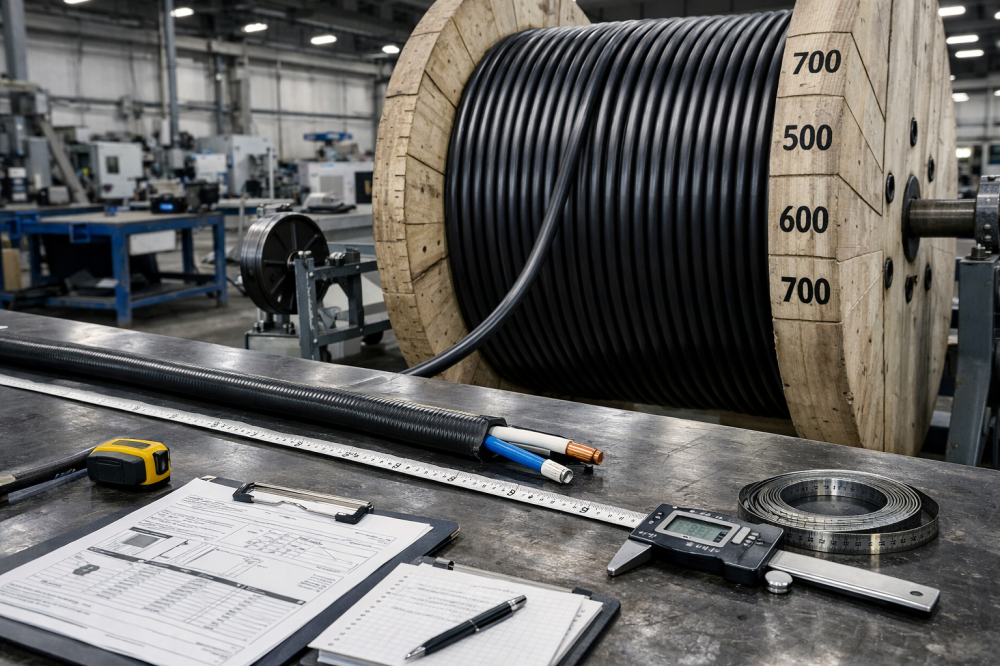 Строительная длина кабеля