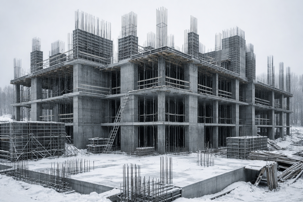 Прогрев бетона - проводом ПНСВ