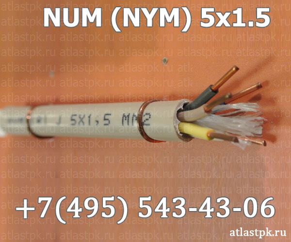 NUM (NYM) 5х1,5 фото