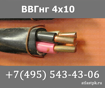 ВВГнг(А) 4 х 10 фото