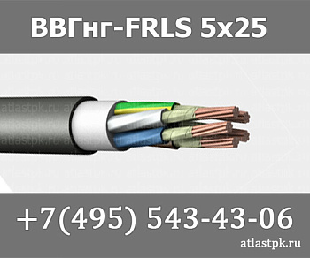 ВВГнг(А)-FRLS 5х25 фото