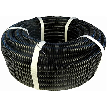 Гофра ПНД    20 мм с зондом черная фото